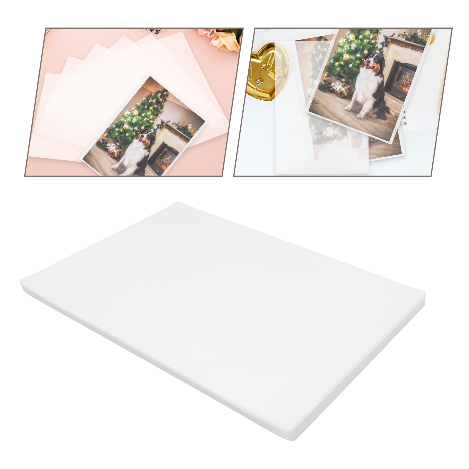Document Laminator Pouch - 100Pcs Laminate Protective Films Laminating Pouches