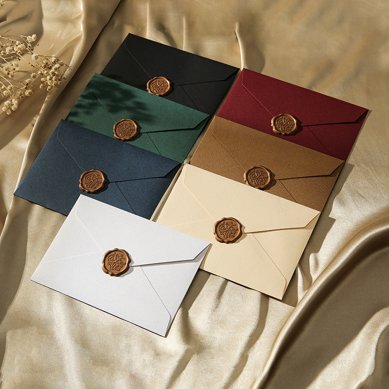 10 set 16x11cm Greeting Cards  - Wax Seal Stamp Kit ulasan dan harga
