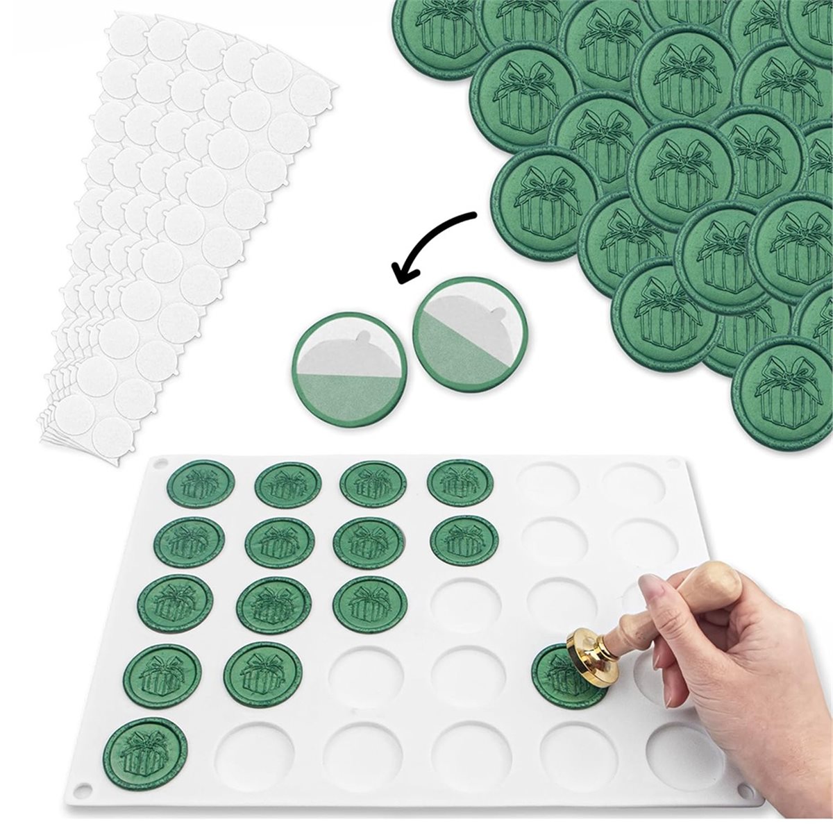 2026 New Tool Wax Seal Mold Ki - Wax Seal Stamp Kit ulasan dan harga