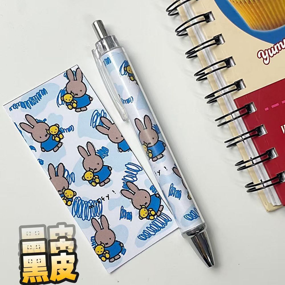 New Miffy Rabbit Press Gel Pen - Stationery Warehouse ulasan dan harga