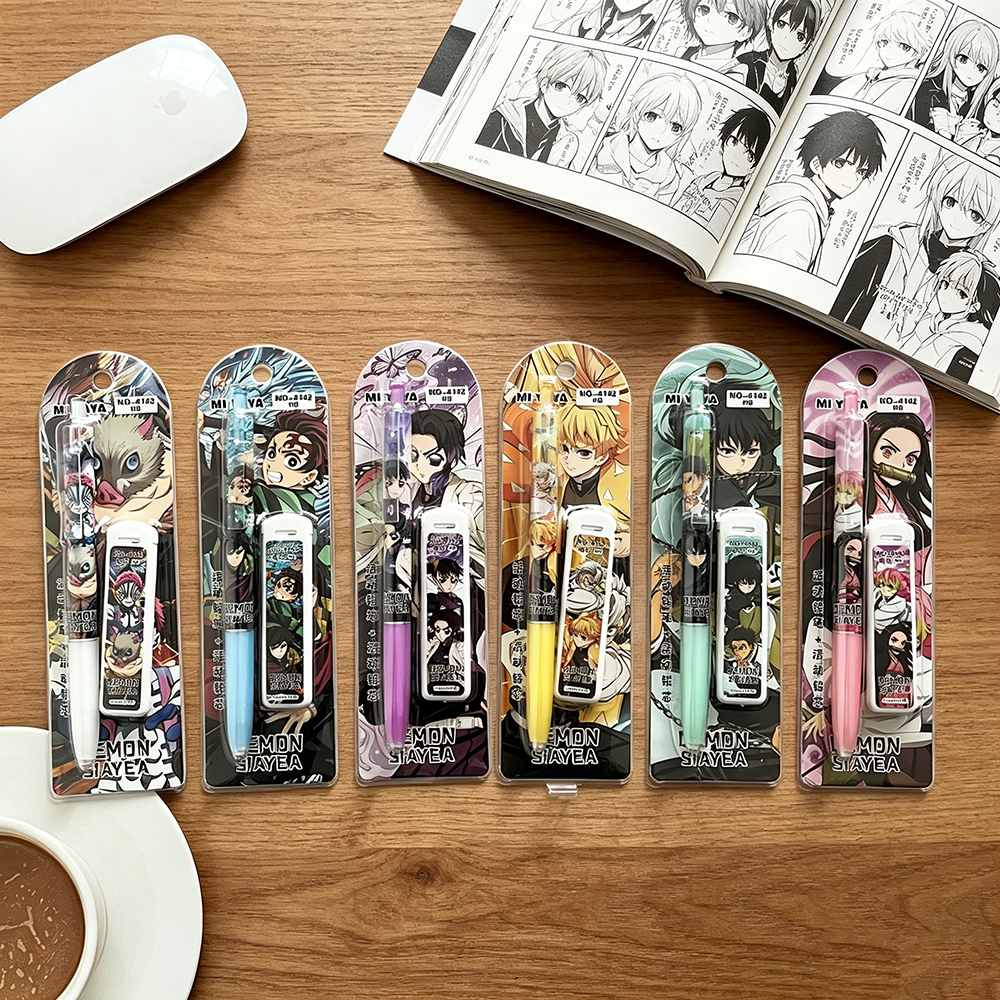 Random 1/6pcs Kawaii Demon Sla - Stationery Warehouse ulasan dan harga