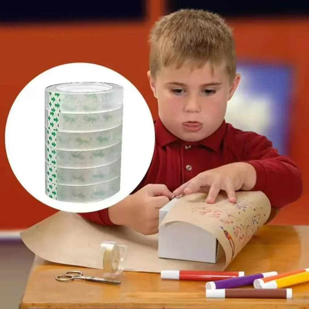 Transparent Adhesive Tape Pack - Office Stationery And Supply ulasan dan harga
