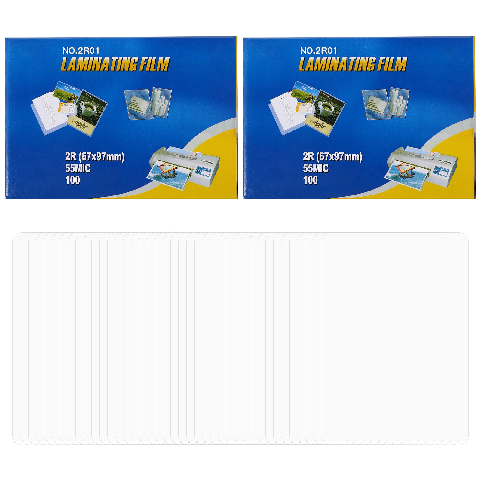 200Pcs Thermal Laminating Shee - Document Laminator Pouch ulasan dan harga