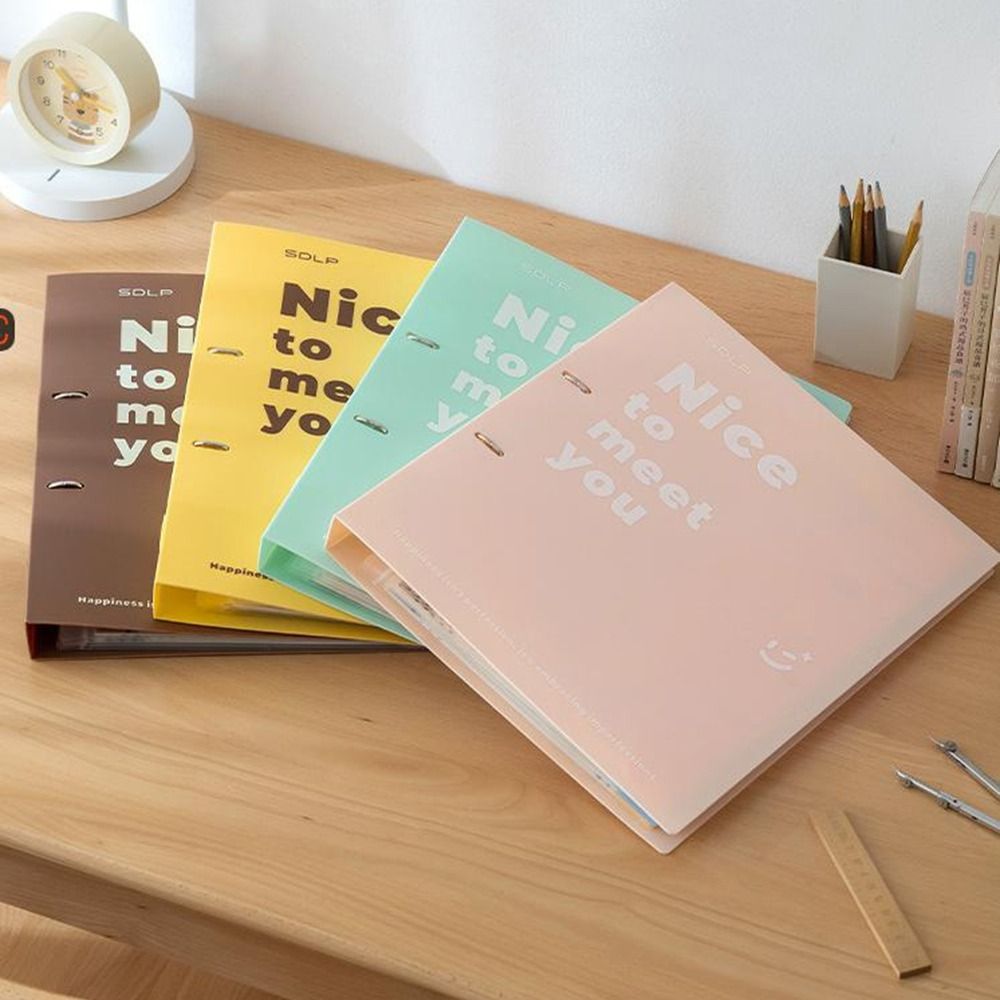 PP Loose Leaf File Bag Set Det - Binder Clip Assorted ulasan dan harga