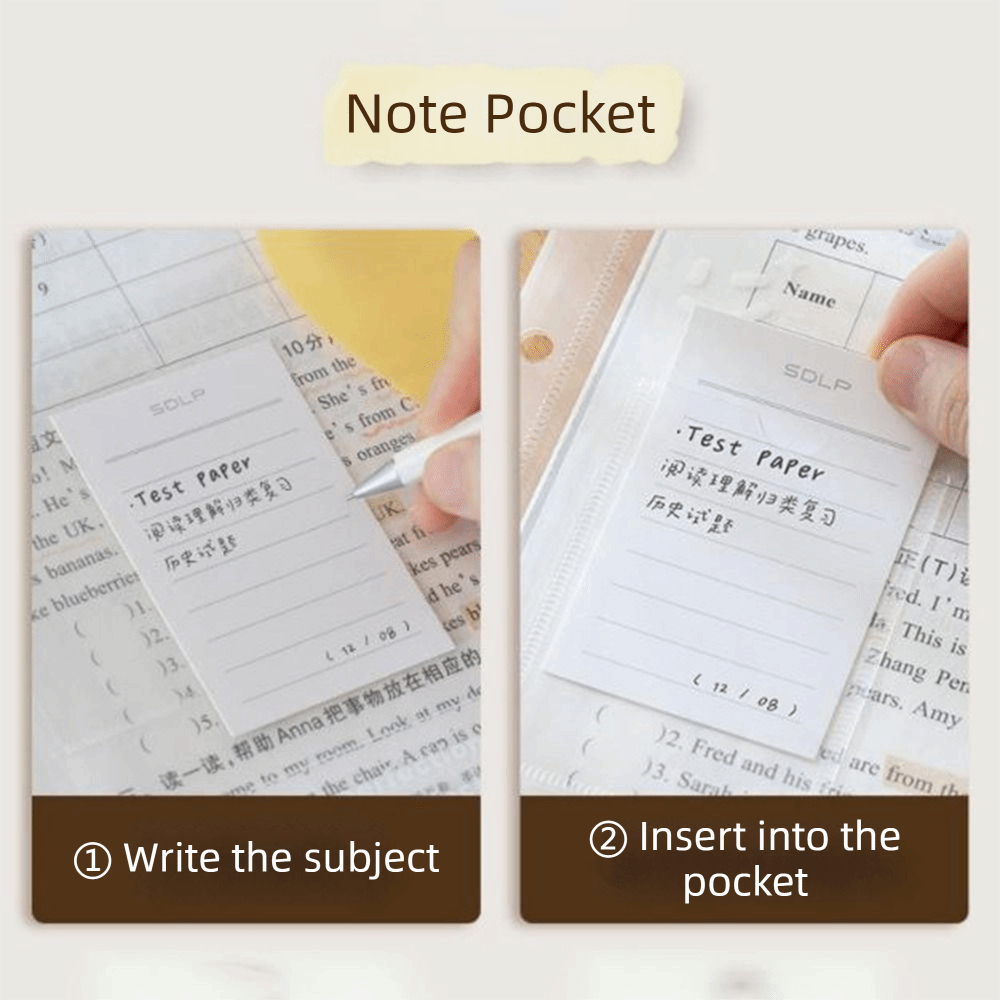 PP Loose Leaf File Bag Set Det - Binder Clip Assorted ulasan dan harga