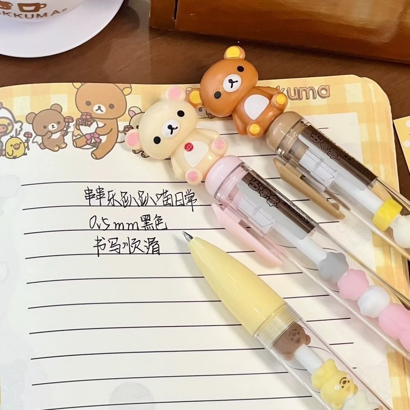 Rilakkuma Beaded Gel Pen Carto - Stationery Warehouse ulasan dan harga