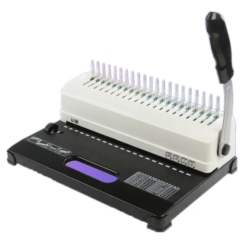 U12 comb binding machine manua - Binding Comb Plastic ulasan dan harga