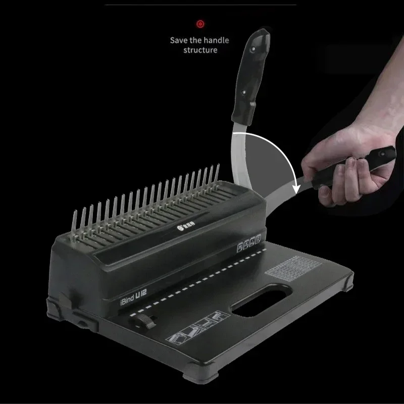 U12 comb binding machine manua - Binding Comb Plastic ulasan dan harga