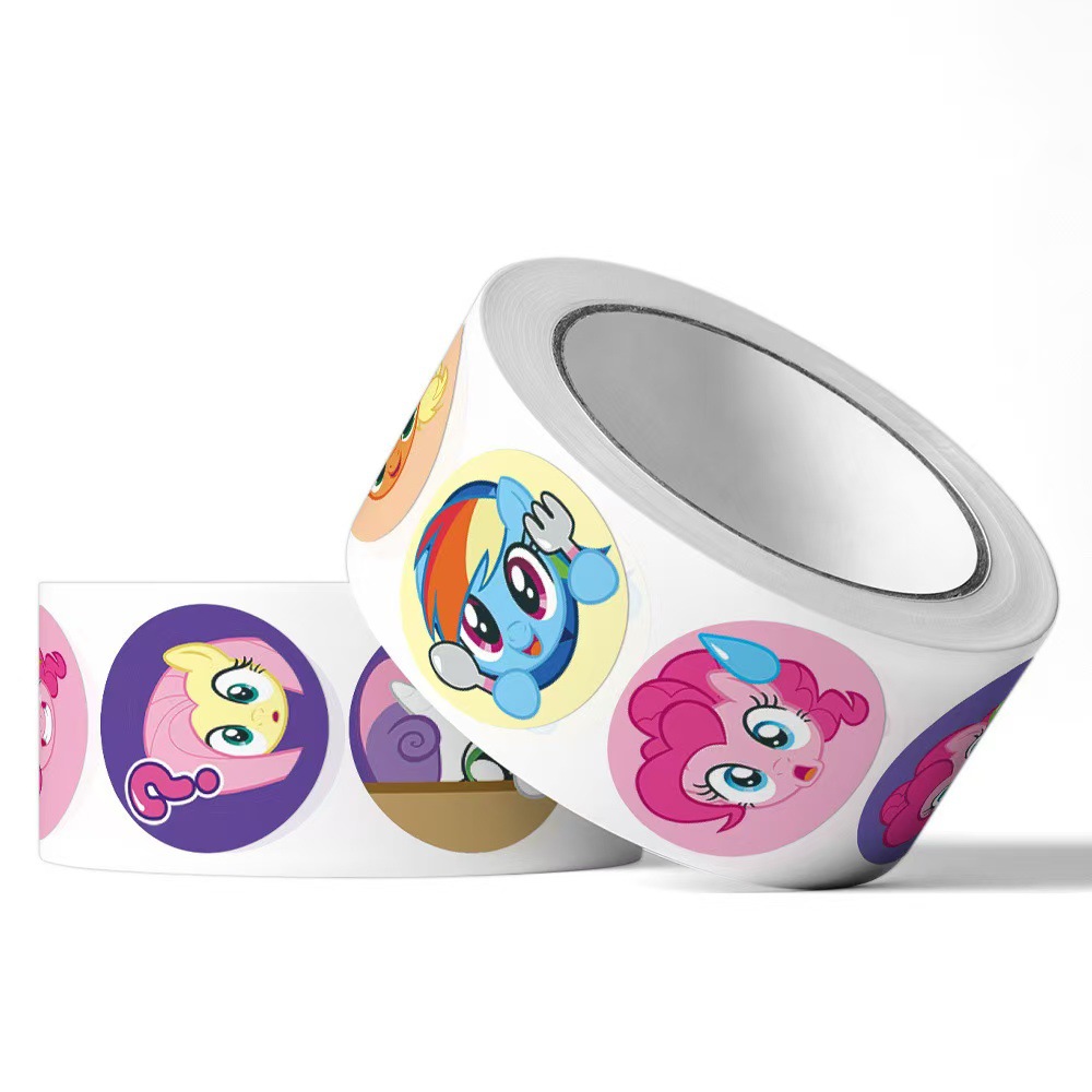 500Pcs My Little Pony Round St - Label Printer Tape ulasan dan harga