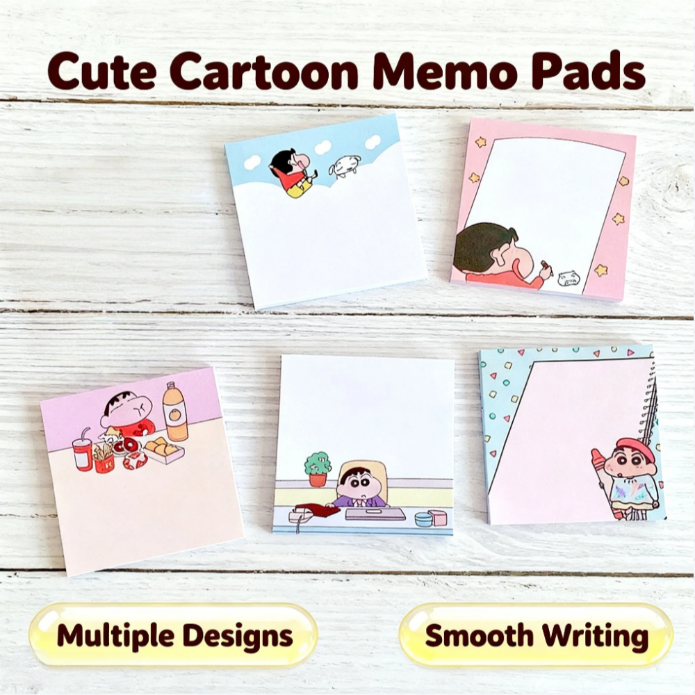 Crayon Shin-chan sticky notes. - Stationery Office ulasan dan harga