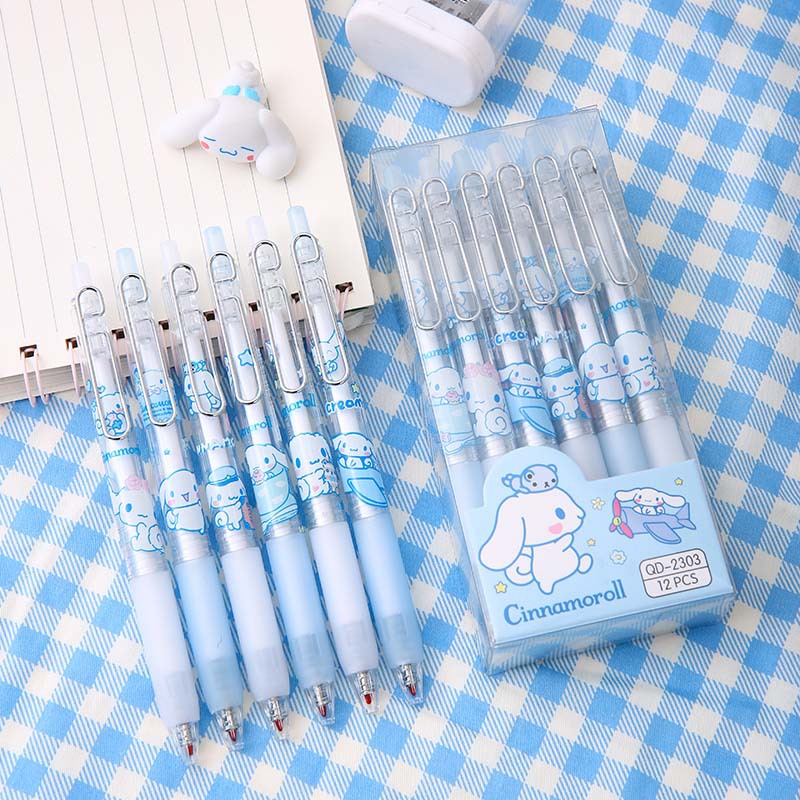 6-12Pcs Genuine Sanrio Series  - Stationery Office ulasan dan harga