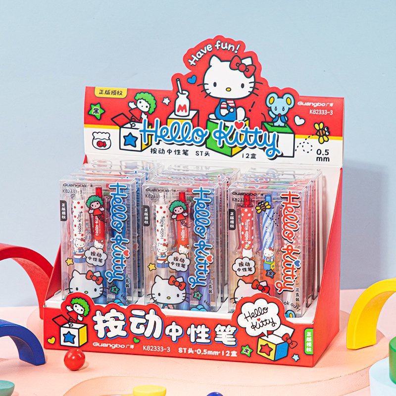 3Pcs Authorized Cartoon Kitty  - Stationery Warehouse ulasan dan harga