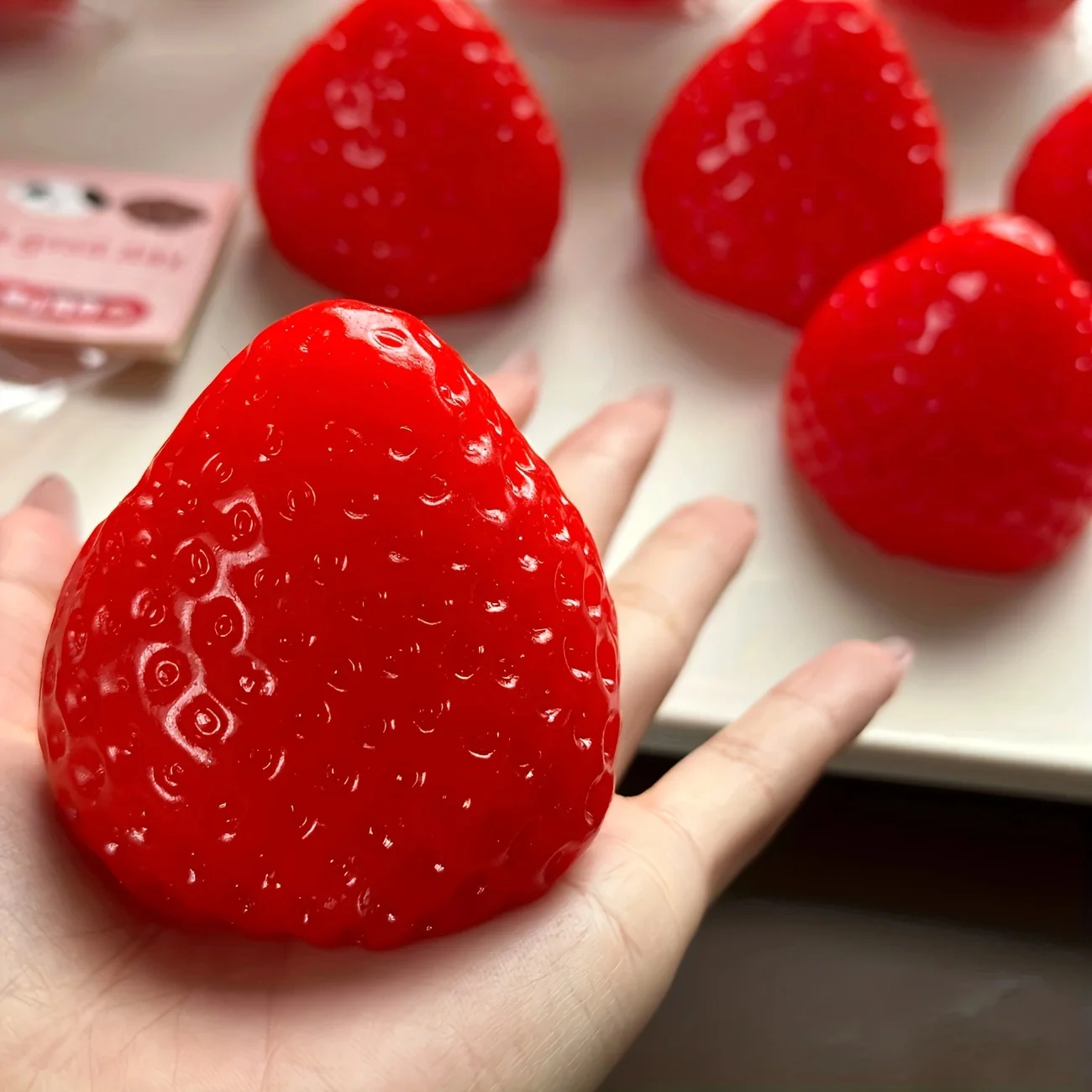 Strawberry Taba Squishy Fidget - Stationery Warehouse ulasan dan harga