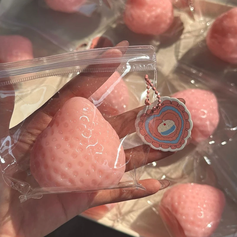 Strawberry Taba Squishy Fidget - Stationery Warehouse ulasan dan harga