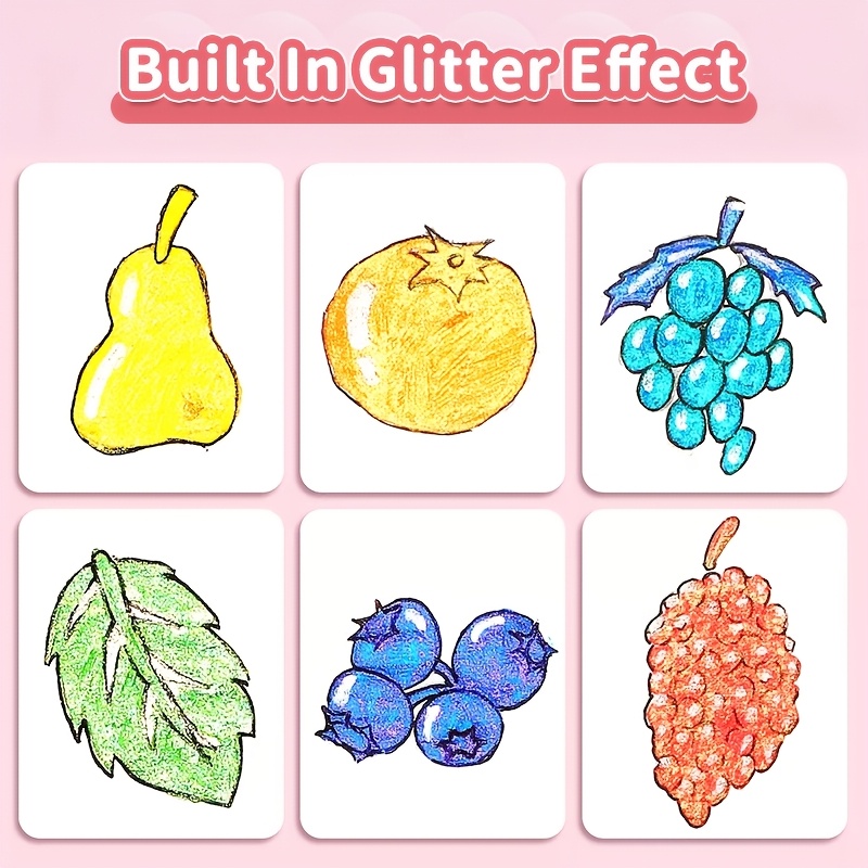 8/24/60-Color Glitter Gel Pen  - Gel Ink Pen Set ulasan dan harga