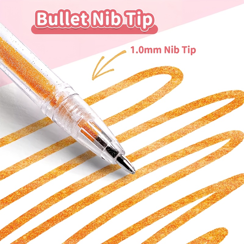 8/24/60-Color Glitter Gel Pen  - Gel Ink Pen Set ulasan dan harga