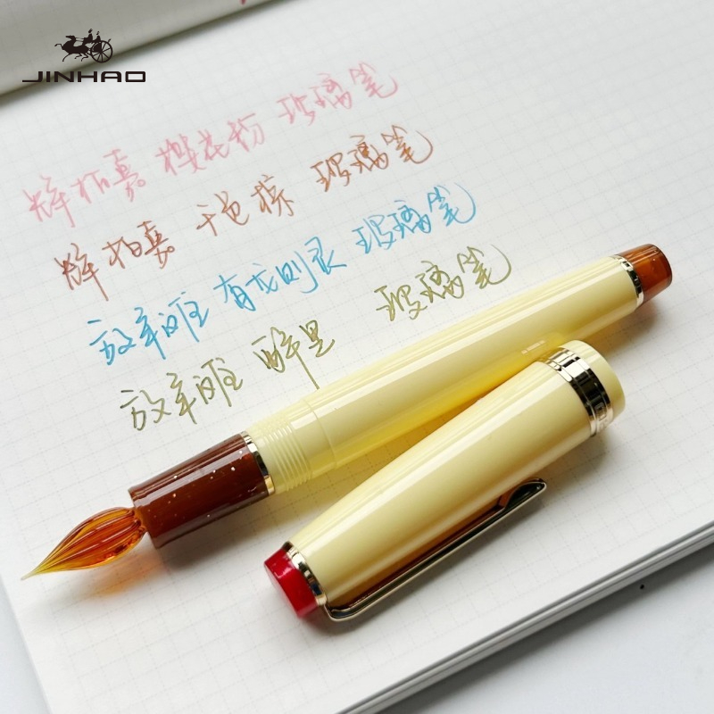 JINHAO 82 Glass Dip Pen Handcr - Supply Of Office Stationery ulasan dan harga