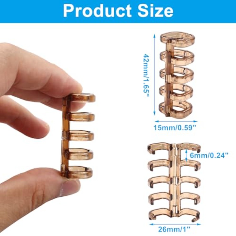 Pcs 5 Ring Loose Leaf Binders  - Binding Comb Plastic ulasan dan harga