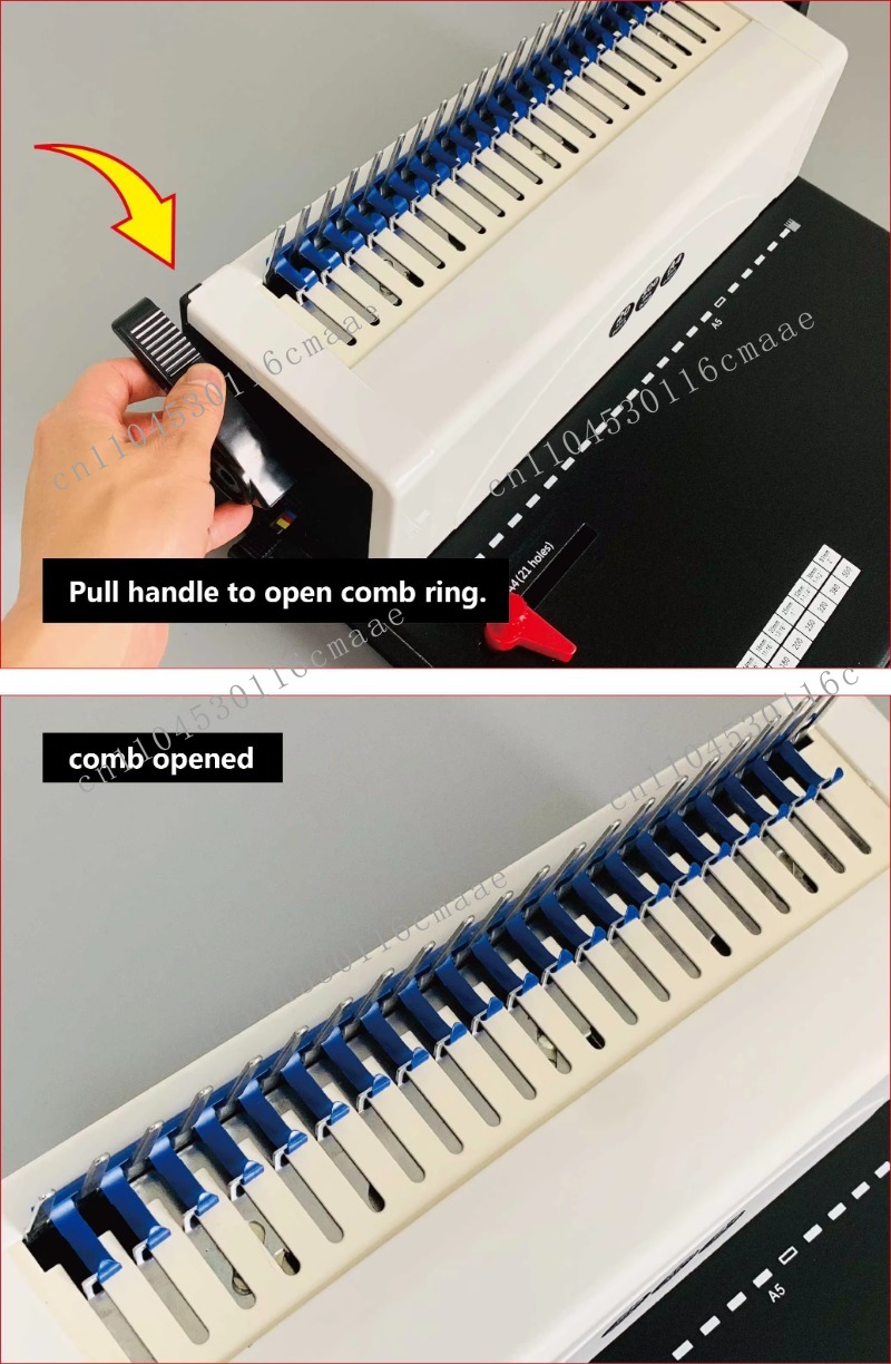 Portable Manual S9025A 21 Hole - Binding Comb Plastic ulasan dan harga