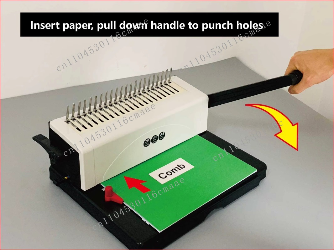 Portable Manual S9025A 21 Hole - Binding Comb Plastic ulasan dan harga