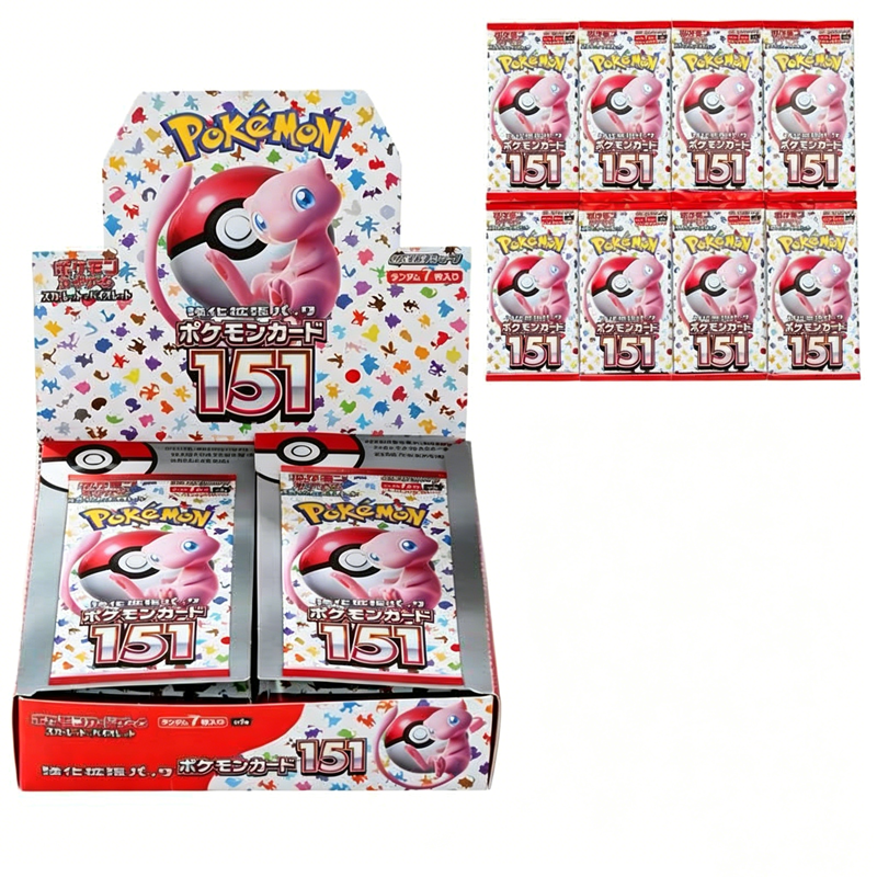 PokéMon Tcg Box Sv2a 151 Japan - Cardstock Paper Pack ulasan dan harga
